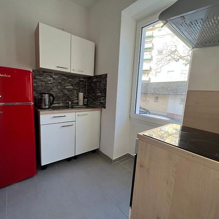 Simplex Apartments Am Europaplatz Karlsruhe Oda fotoğraf