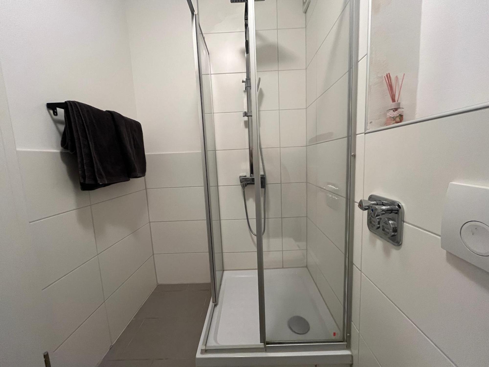 Simplex Apartments Am Europaplatz Karlsruhe Oda fotoğraf