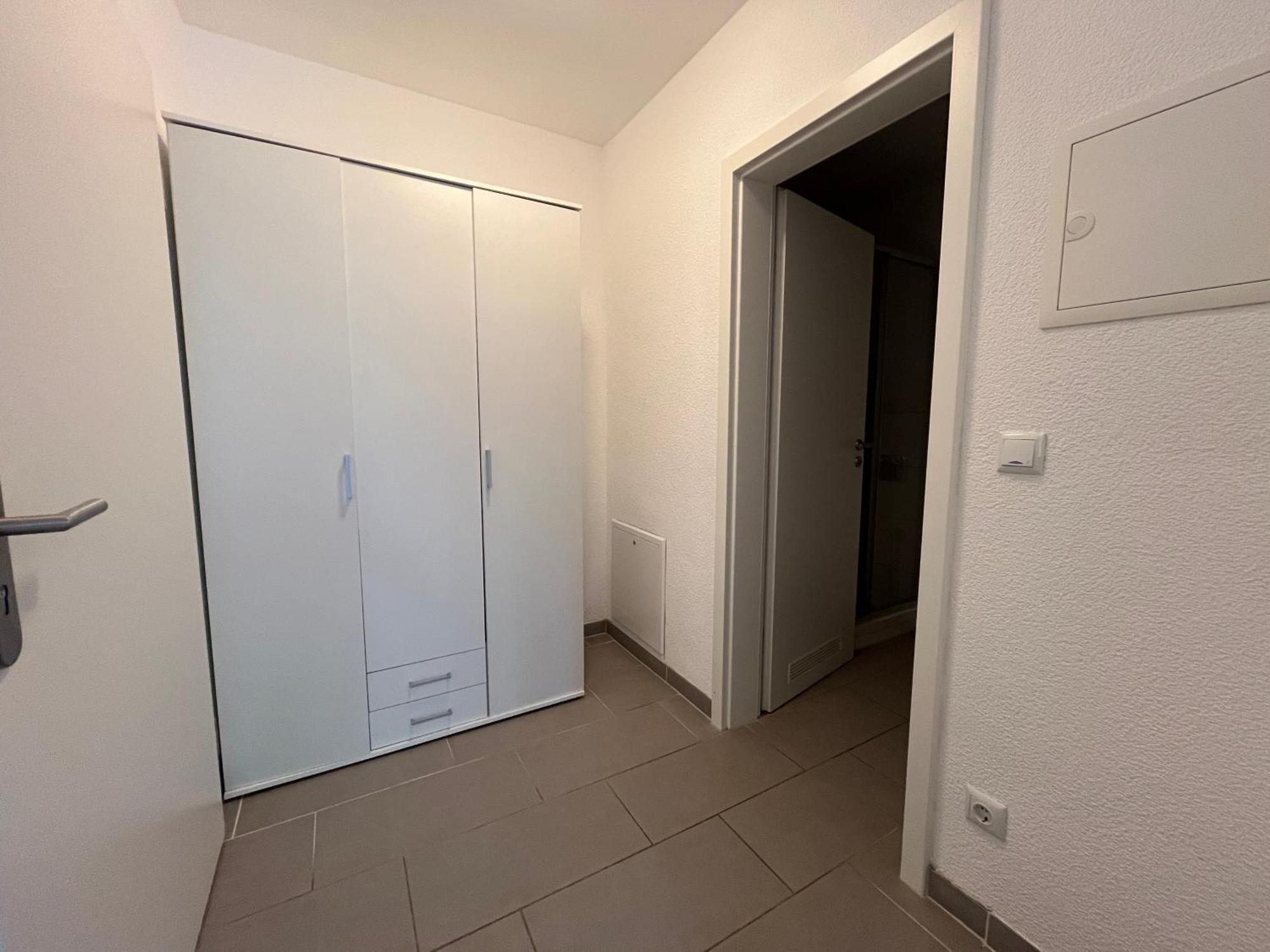 Simplex Apartments Am Europaplatz Karlsruhe Oda fotoğraf
