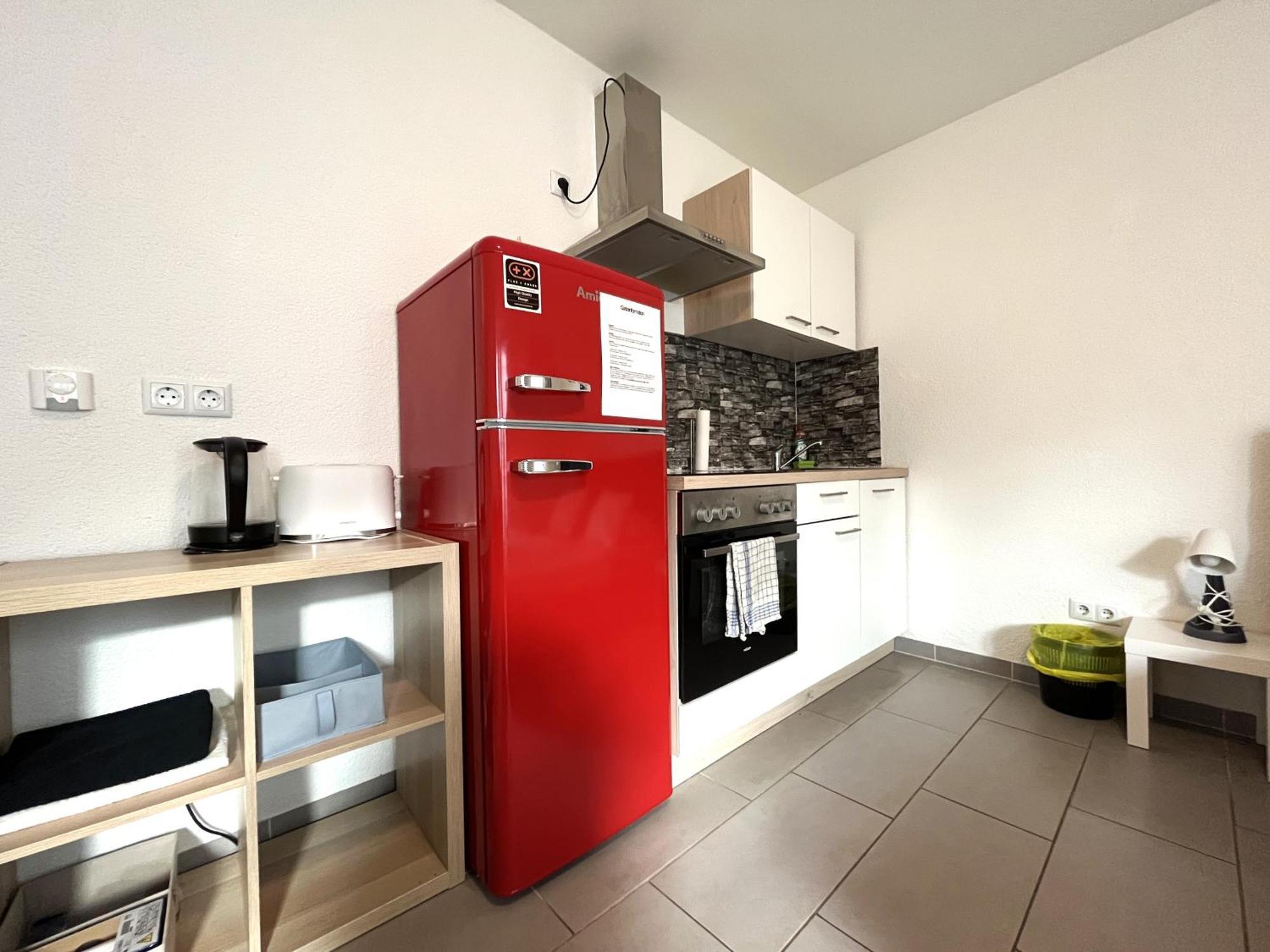 Simplex Apartments Am Europaplatz Karlsruhe Oda fotoğraf